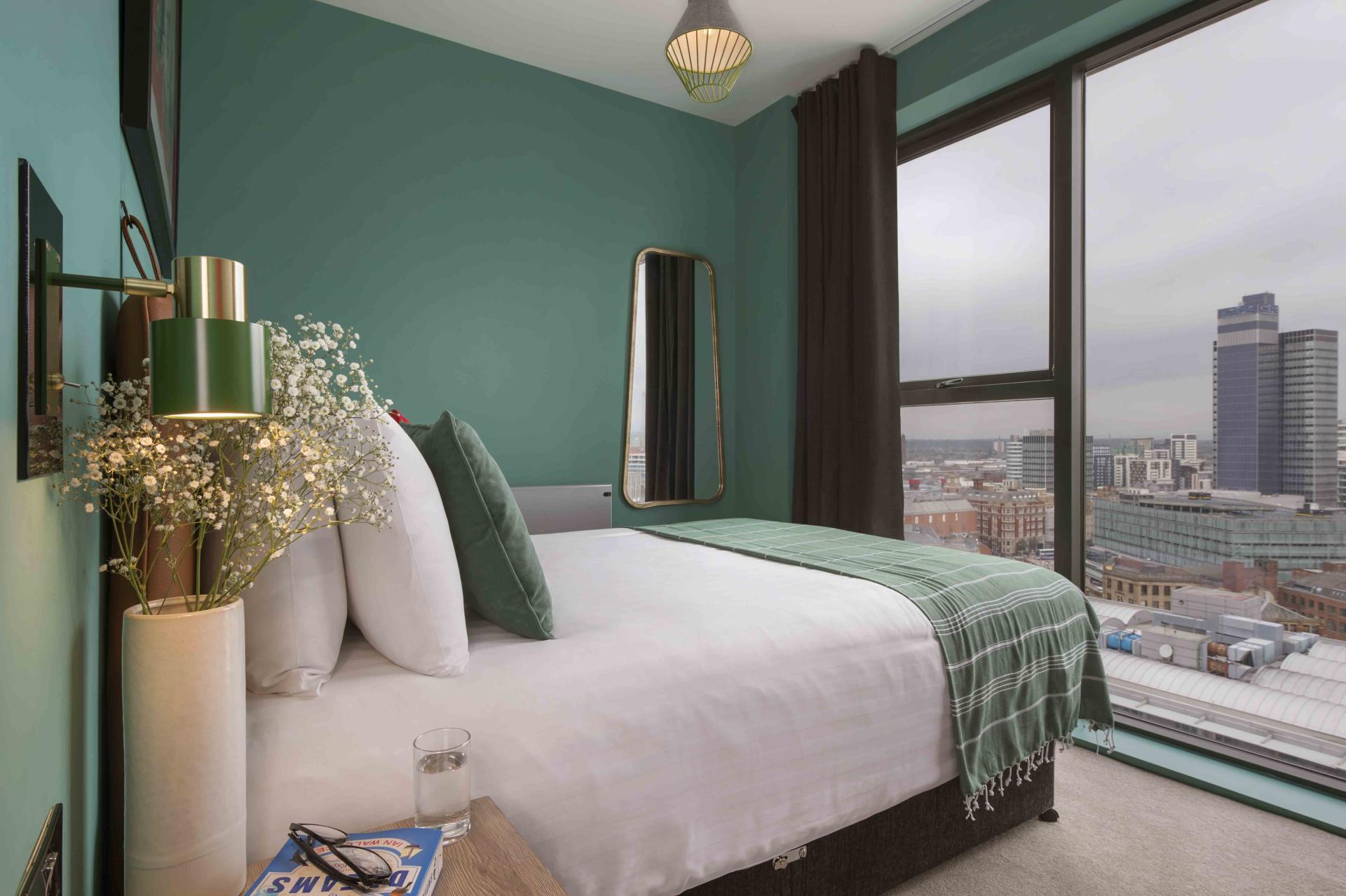 Bed at Church Street Aparthotel - Citybase Apartments